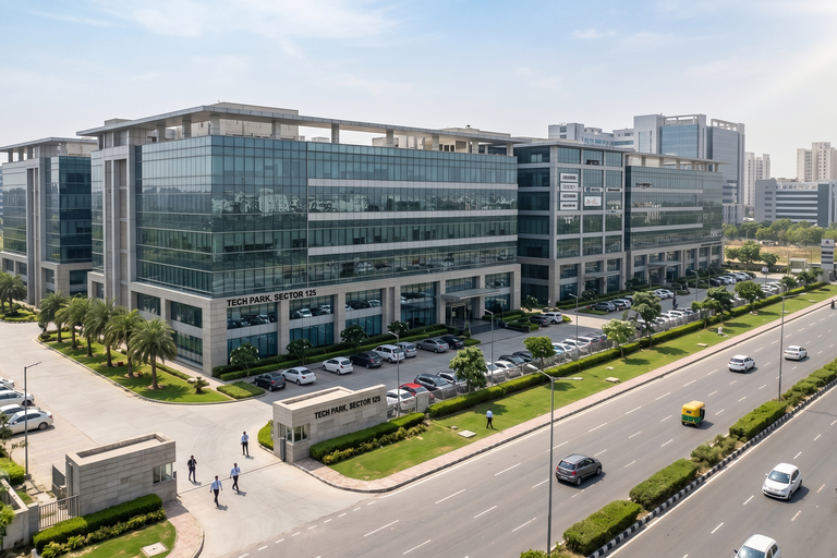 Institutional Grade Pre-Rented IT Park For Sale in Sector 125 Noida β Fully Leased Expressway Asset