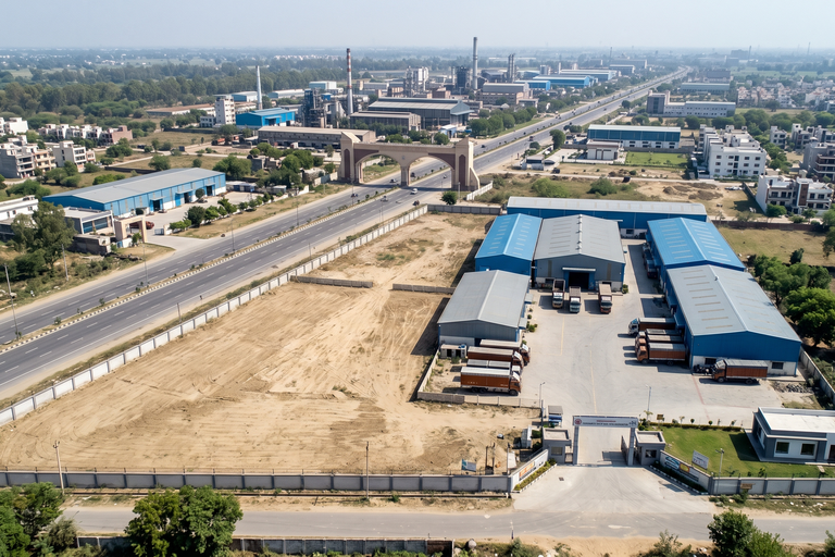 8.3 Acre Mixed-Use Investment Land For Sale at Singhu Border β Income Generating Asset Near Kundli Industrial Area