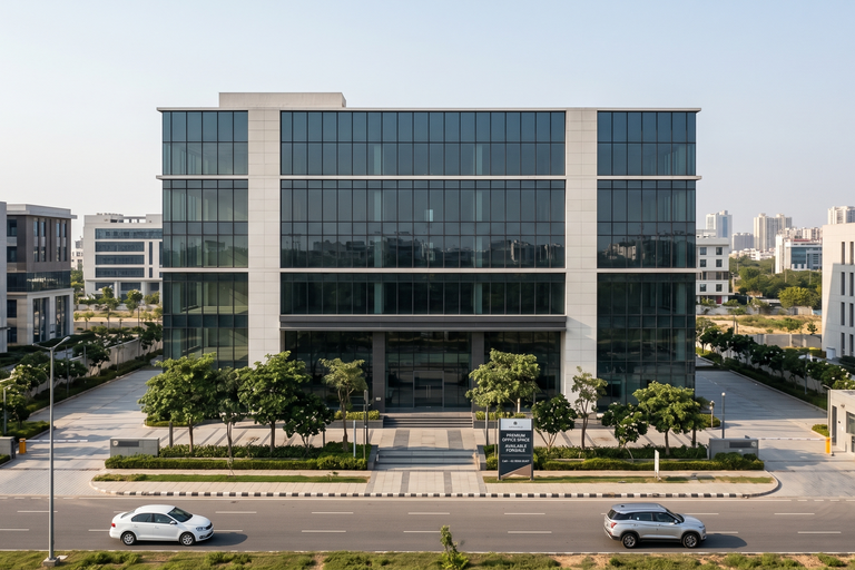 Landmark Corporate Office Building For Sale on SPR Road Gurugram