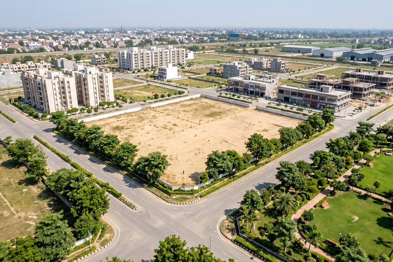 Institutional School Plot For Sale / Lease in UPSIDC Township Firozabad – 3,780 Sq.Mtr Educational Land