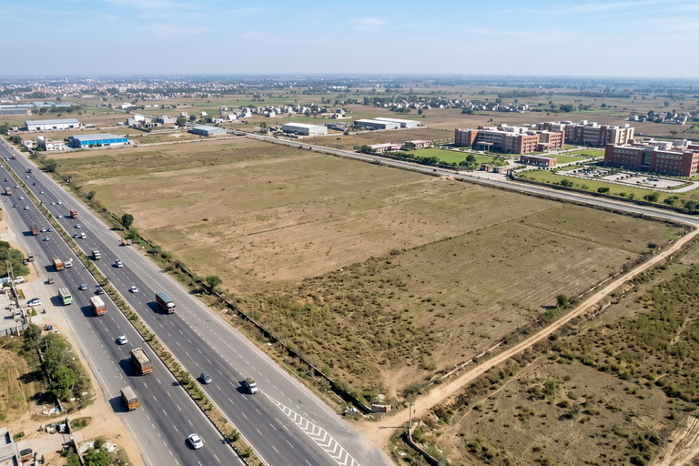 183 Acre Highway Front Institutional Land For Sale in Karnal – NH-44 Mega Development Opportunity