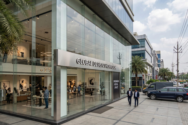 Trophy Pre-Leased Retail Showroom For Sale in Gurugram – National Brand with Immediate Cashflow