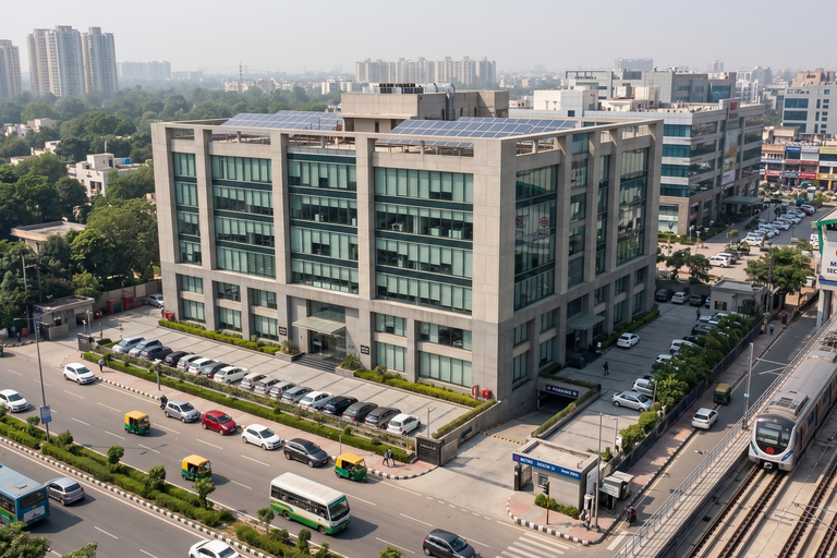 Institutional Grade Pre-Rented Office Building For Sale in Sector 16 Noida β Fully Leased Yield Asset
