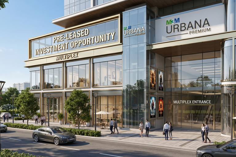 Pre-Leased Investment For Sale at M3M Urbana Premium Gurugram – Long Lease Commercial Asset