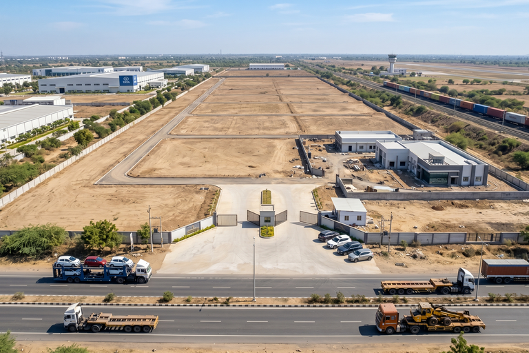 194 Beegha Highway Front Industrial Land For Sale in Sachana β Near Sanand Semiconductor & Automobile Hub