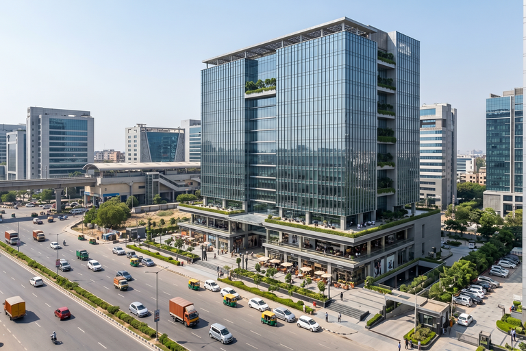 Gurugram β Institutional Grade Mixed-Use Commercial Asset in Sushant Lok Phase 1