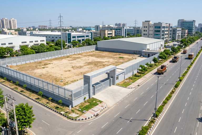 Premium Industrial Plot For Sale in Noida Sector 63 β 1,800 Sq.Mtr Corner Investment Opportunity