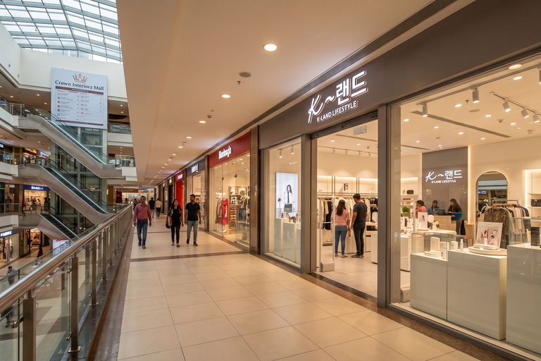 Pre-Leased Retail Shop For Sale in Crown Interiorz Mall Faridabad – Rental Income Investment Asset