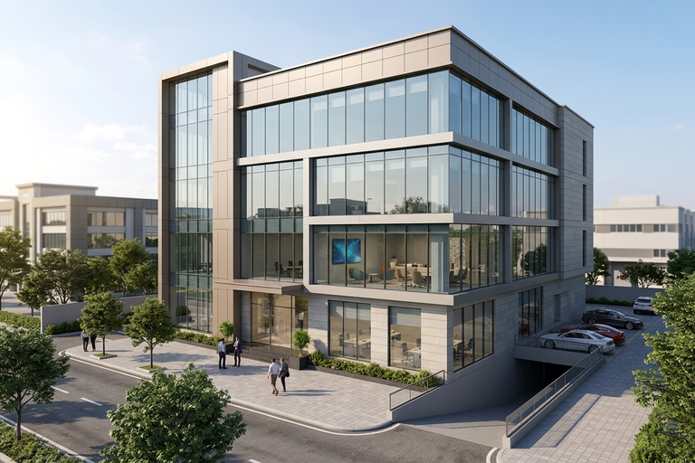 Pre-Leased IT Tenant Commercial Building For Sale in Udyog Vihar Phase 4 Gurgaon – High Yield Rental Asset, Approx. 1,000 Sq.Mtr