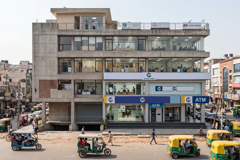 Pre-Leased Commercial Building For Sale in Lajpat Nagar Delhi β Multi-Tenant High Yield Asset