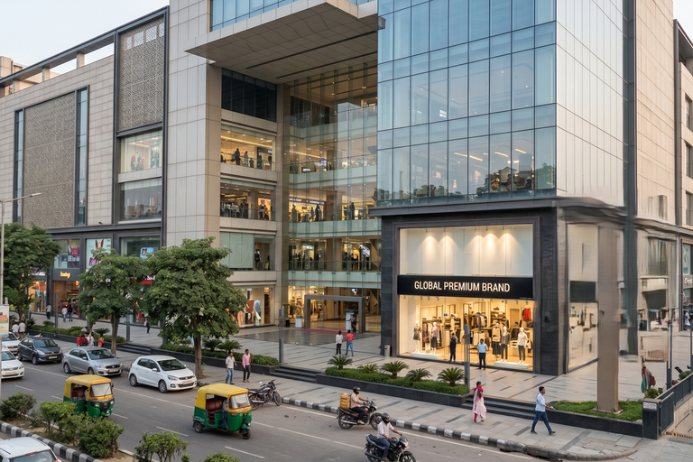 Pre-Leased Retail Shop For Sale at Crown Interiorz Mall Faridabad – Premium Food Court Investment Asset