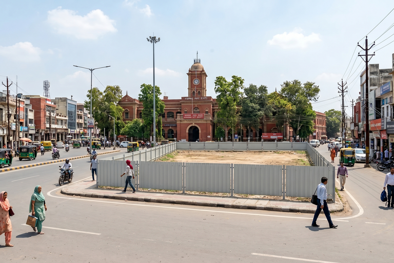 Premium Commercial Land For Sale Opposite GPO Amritsar – High Footfall Investment Opportunity
