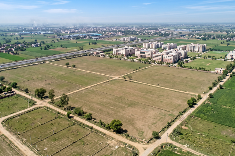 75 Acre Institutional Land For Sale Near Chitkara University Rajpura – Large Educational Development Parcel
