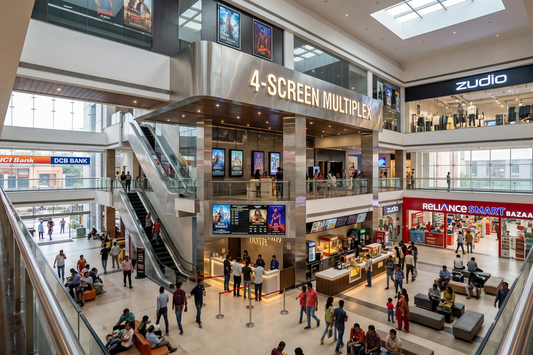 Operational 4-Screen Multiplex For Sale in Bhiwadi – Cash Flowing Entertainment Asset in NCR Growth Corridor