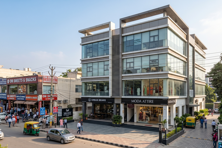 Pre-Leased SCO Portfolio For Sale in Sector 31 Gurgaon – High Rental Commercial Asset in Om Sweets Market